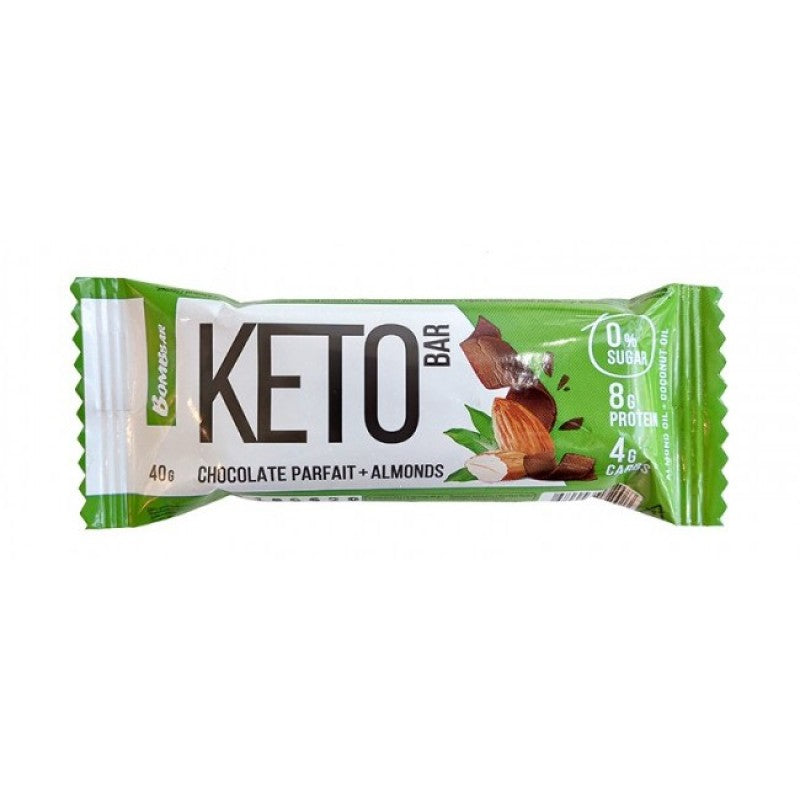 Bombbar Keto Bar 40G Chocolate Parfait & Almonds