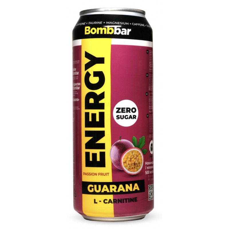 Bombbar Energy Drink 500ML Passion Fruit