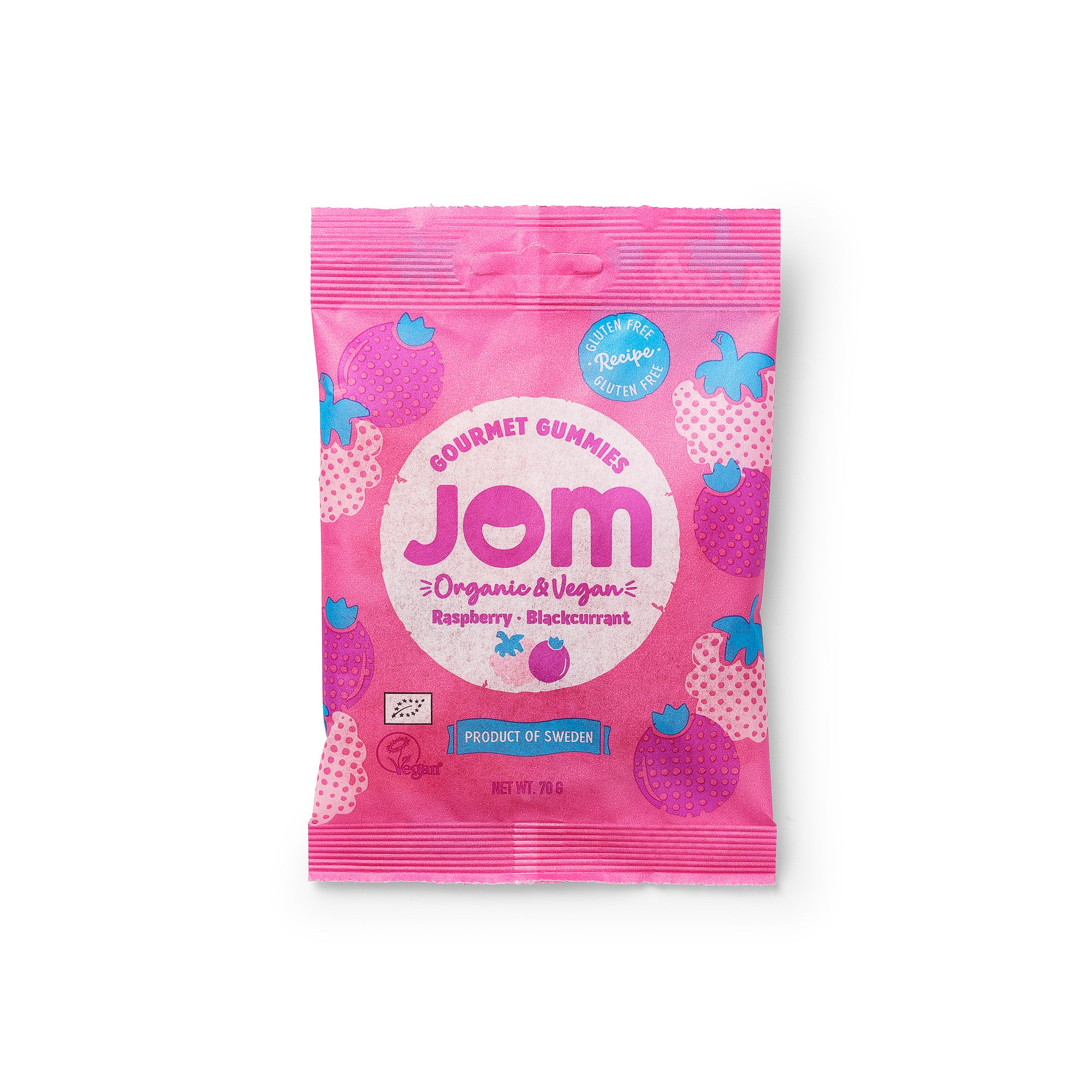 JOM RASPBERRY & BLACKCURRANT 70g