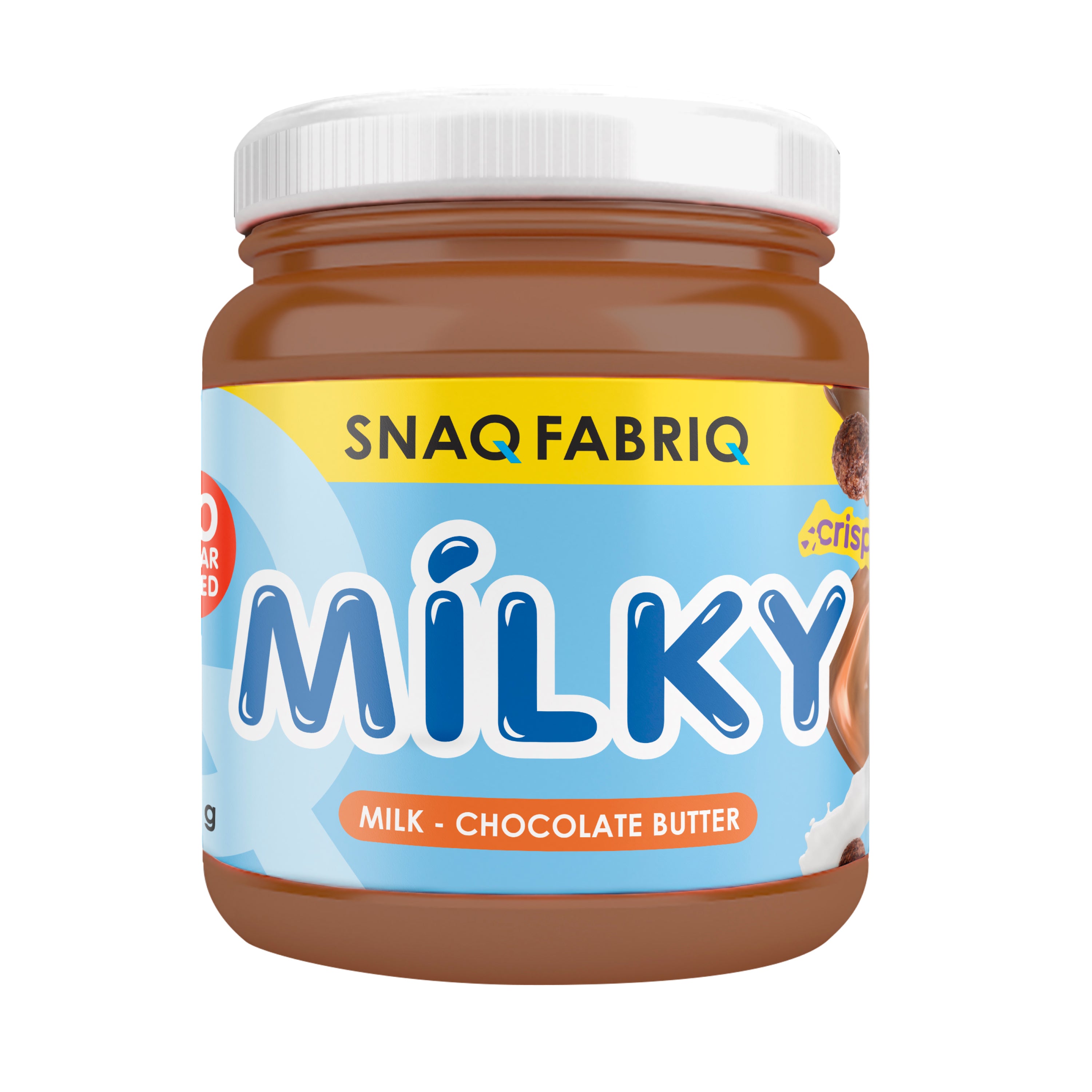 Snaq Fabriq Milky Milk-Chocolate Butter with Crispy Balls 250g