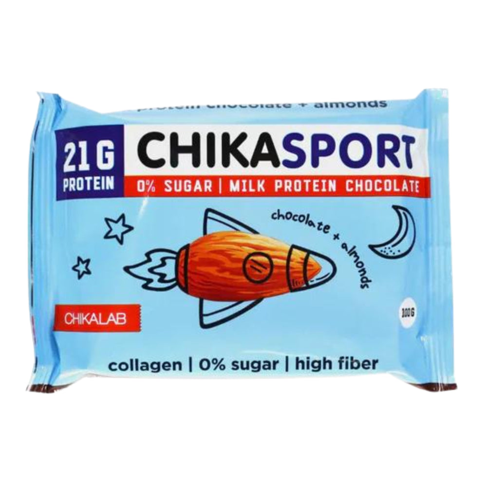 Chika Sport - Milk Protein Chocolate with Almonds