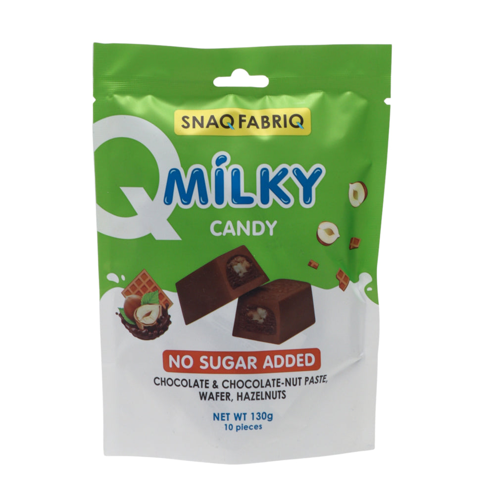 Milky Candy Chocolate & Chocolate-nut paste with Hazelnuts - Snaq Fabriq