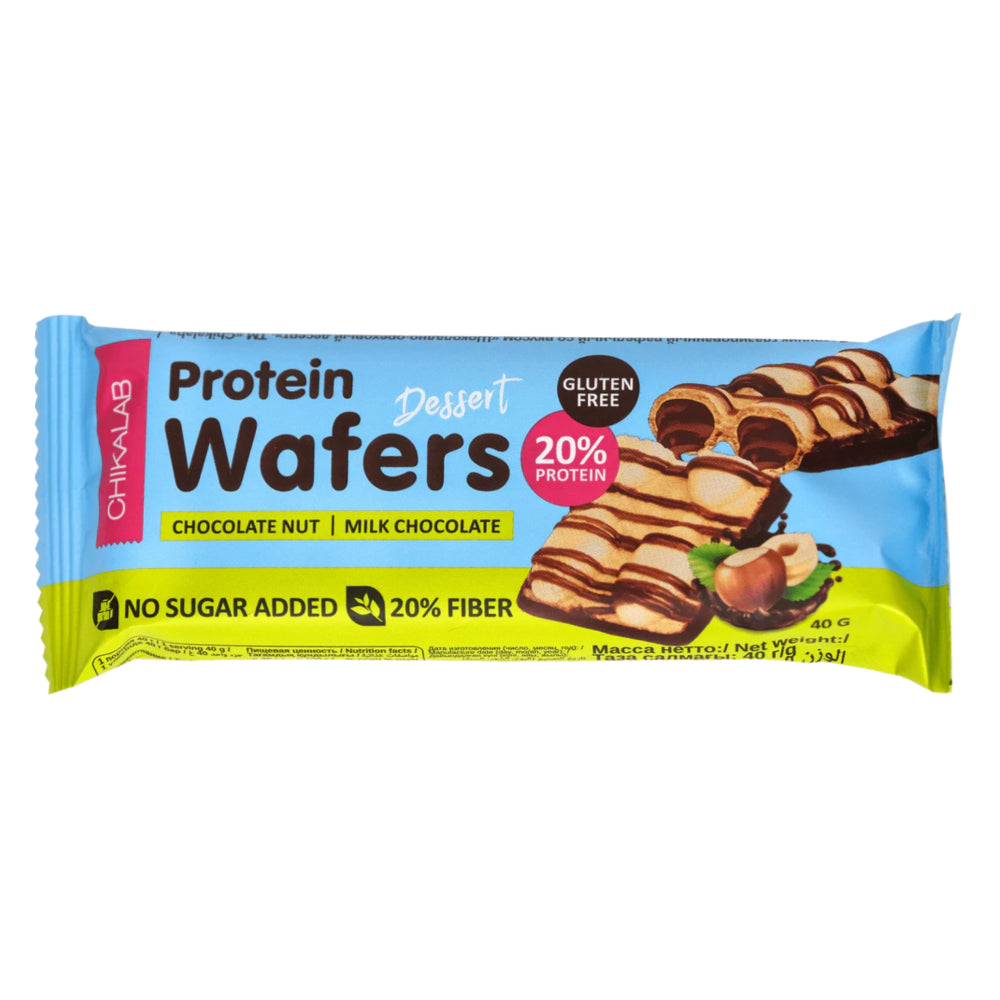 Chikalab - Protein Dessert Wafers with Chocolate Nut