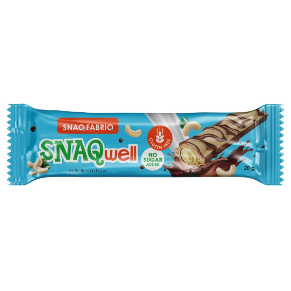 Snaq Well Bars Milk & Cashew - Snaq Fabriq