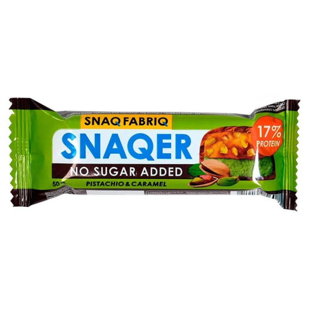 Snaq Fabriq - Snaqer Protein Bar with Pistachio & Caramel